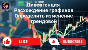 Дивергенция | Расхождение графиков | Определить изменение трендовой