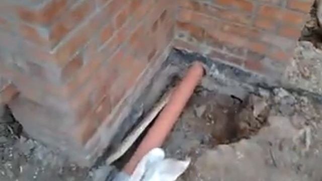Устройство канализации.