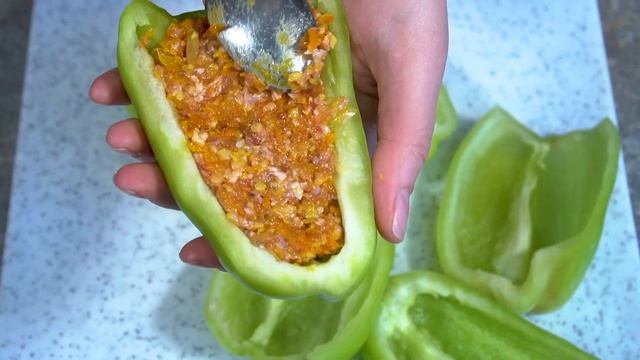 Фаршированный ПЕРЧИКИ в Духовке | Очень Вкусно, Ароматно, Сытно и Полезно ?