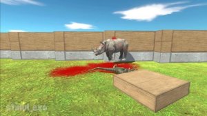 FURIOUS ATTACK OF THE BEAST Bull Poker Rodeo ARBS Animal Revolt Battle Simulator