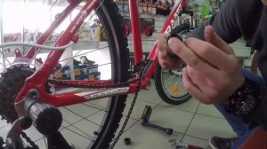l РЕМОНТ ВЕЛОСИПЕДА l ЗАМЕНА КАРЕТКИ ПОД КВАДРАТ l