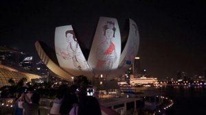 Marina Bay Sands Lotus Building ilightmarinabay Showcase