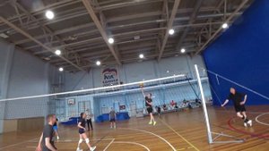 Волейбол от первого лица. ШИКАРНАЯ ПАРТИЯ. Volleyball in the first person. GORGEOUS PARTY.