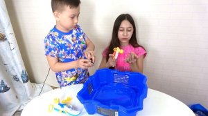 Мощный электронный волчок Боевой МЕДВЕДЬ против магнитно пусковых ИНФИНИТИ НАДО