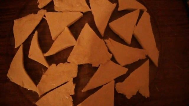 Печенье из слоёного теста в микроволновке
