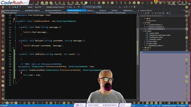 CodeRushed e63 - Back to SignalR (and collecting coins). смотреть онлайн