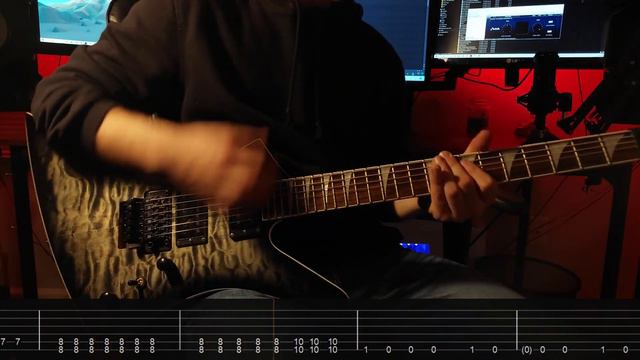 Motionless In White - Cause of Death (GUITAR COVER AND TABS!) смотреть онлайн