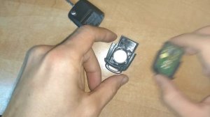 Замена батарейки в пульте машины