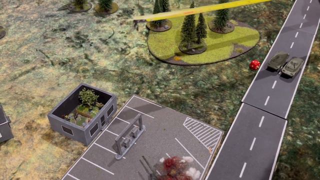 Team Yankee WW3: Red Dawn - The Gas Station batrep смотреть онлайн