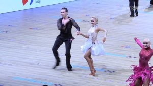 Armen Tsaturyan - Svetlana Gudyno RUS | Cha Cha Cha | WDSF World Championship L 2018 | DanceSport.R