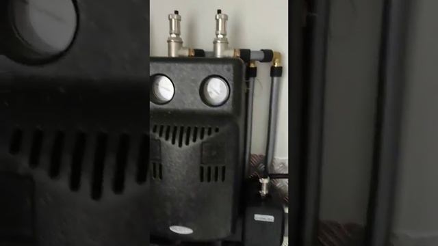 Пример работы контура отопления и ГВС связанных через теплоконтроллер "Теплоком".