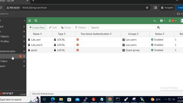 #Day3 fortigate firewall Training. смотреть онлайн