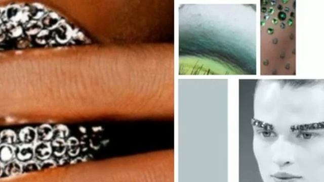 Макияж со стразами / Makeup with rhinestones смотреть онлайн