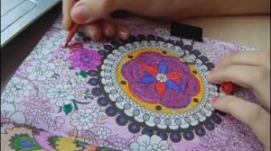 Мини-раскраска-антистресс Мандалы