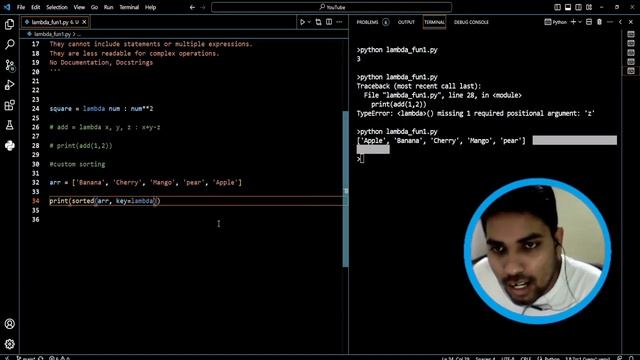 Common Use Cases of Lambda Function | Advanced Python Series | #pyhton #datascience#machinelearning