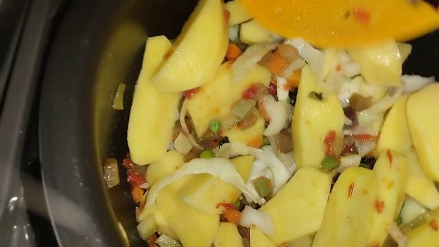 Овощи тушёные в мультиварке с индукцией #мультиваркарецепты #мультиварка #рецепт