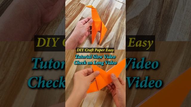 Origami Giraffe Easy Step by Step