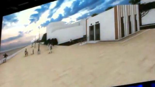 Презентация проекта коктебельской набережной ООО "Интерстрой" 2023 год