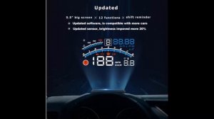 Head Up Display Car OBDII EUOBD 5.5 Windshield Projector HUD Display VJOYCAR V41