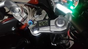 УСТАНОВКА ТЕМПЕРАТУРНОГО ДАТЧИКА НА МОТОЦИКЛ ((рейсер Skyway 300))