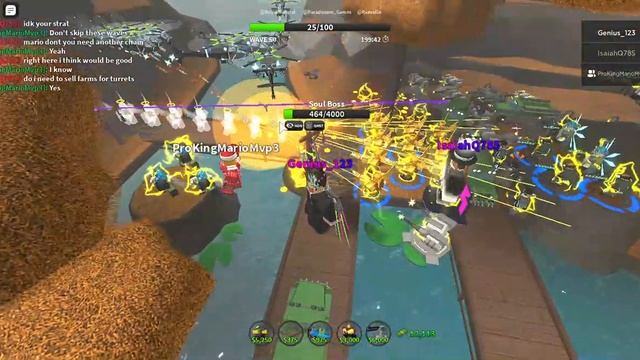 Roblox TDS Autumn Falling Hardcore смотреть онлайн