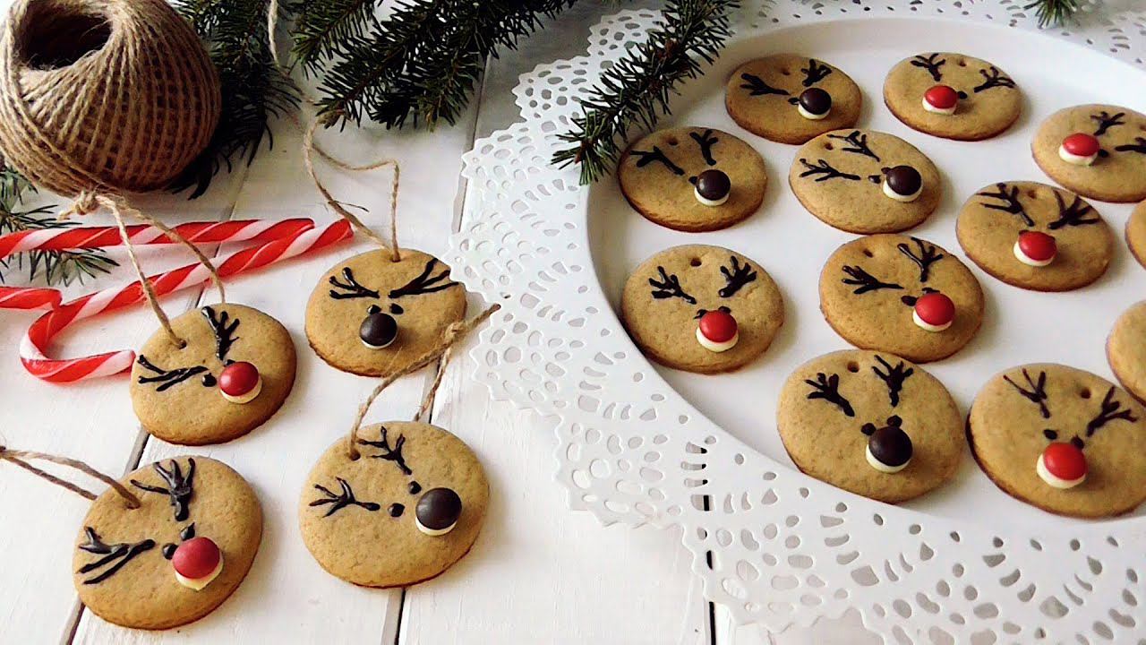 Рождественское имбирное ПЕЧЕНЬЕ!✨