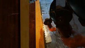 Заточка ленточного полотна болгаркой