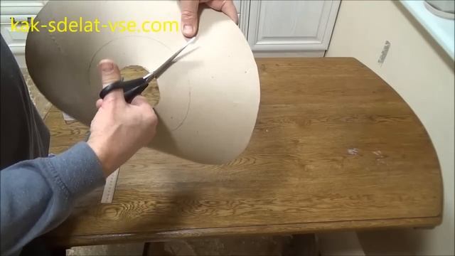 Как сделать конус из картона. Конус для елки. Шляпа волшебника. Шляпа незнайки.