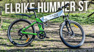 СКЛАДНОЙ электро ДВУХПОДВЕС / Обзор электровелосипеда Elbike HUMMER ST 350W