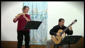 Milonga para un amigo  - V. N. Paradiso  (Duo Abraxas: Daria Grillo, flute - Sergio Camelia, guitar