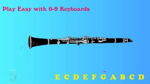 Virtual Clarinet Youtube - Play easy with computer Keyboard