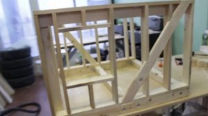 Сборка каркаса внешних несущих стен. Модель каркасника. ч5
