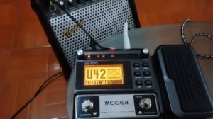 Mooer Ge100 multi effects pedal