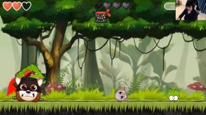 RED BALL 4 : (TALKING TOM + OM NOM ) BALL 'FUSION BATLE' with ( RACCOON + OM NOM ) BOSS VOLUME 2