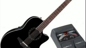 Ovation Standart Balladeer 2751 и Digitech RP55.