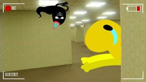 The Backrooms - Bone Thief has fun with the Smiler