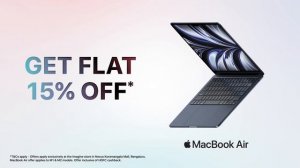 Imagine Premium Partner Store Launch - Get flat 15% off on Macbook