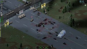 Project Zomboid -  "Tanc a Lelek" at Ravens Creek Entrance - Only Sprinters