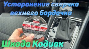 Сверчок в верхнем бардачке - Шкода Кодиак