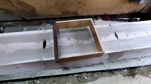 Стройка гаража мечты . Армирую первый ряд блока, стена гаража растёт.