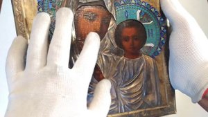 Антикварные иконы. Часть2 Иконы в окладах. Редкие иконы.