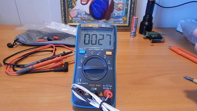 Мини-обзор мультиметра ANENG AN8002  TRUE RMS (RICHMETERS RM102)