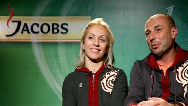 Елена Леонова и Александр Жулин. Тренировка. Фрагмент выпуска от 11.02.2012