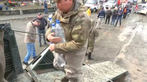 Военнослужащие РВСН оказывают помощь жителям пострадавших от паводка районов Оренбургской области