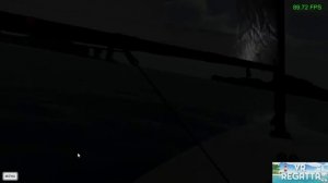 Night time sailing test - VR Regatta