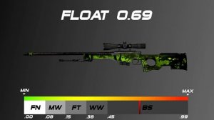 CSGO AWP | Containment Breach - Skin wear/float