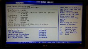 My BIOS Settings for Core 2 Quad Q9650 3.97ghz Overclock On Air