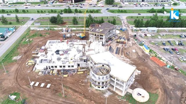 Строительство мечети "Джамиг" г. Набережные Челны смотреть онлайн