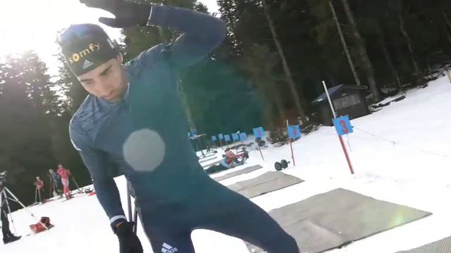 Техника передвижения на лыжах. Мартен Фуркад.