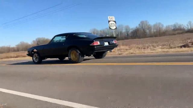 74 Camaro, single turbo LS смотреть онлайн